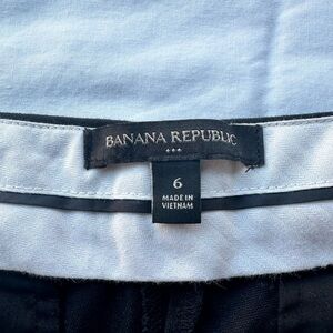 Banana Republic Black Bermuda Shorts